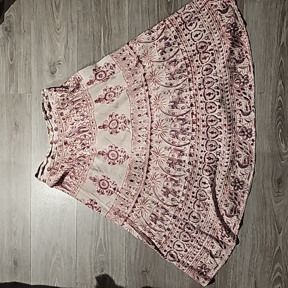 Vintage Wrap Skirt